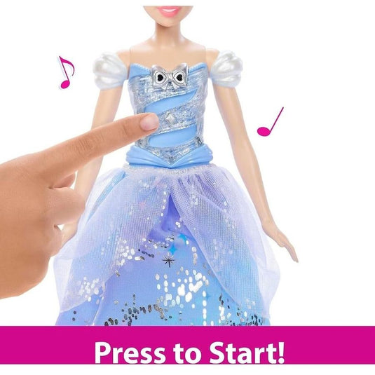 Mattel Disney Princess Light Up Cinderella Feature Doll