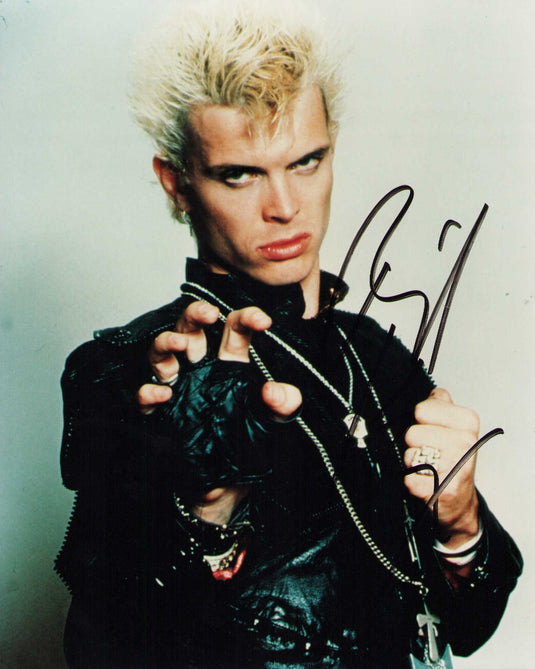 Autographed item – Billy Idol – Billy Idol signed photograph