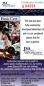Certificate of authenticity – Burt Reynolds – Hand-signed 8 × 10 photo — Boogie Nights / Jack Horner