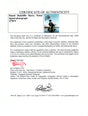 Certificate of authenticity – Daniel Radcliffe – Daniel Radcliffe Harry Potter signed photograph