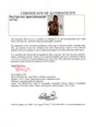 Certificate of authenticity – Dua Lipa – Dua Lipa sexy signed photograph