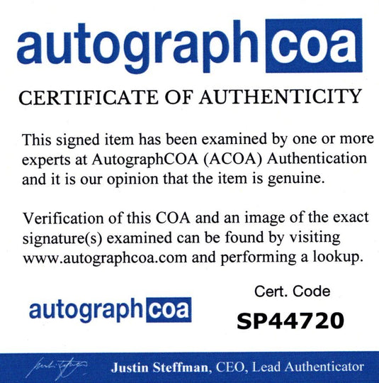 Certificate of authenticity – Estelle Parsons – Signed framed 10x14 photograph