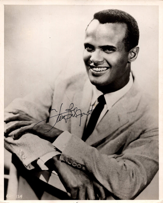 Autographed item – Harry Belafonte – Signed photograph