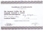 Certificate of authenticity – Harry Belafonte – Signed photograph