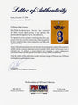Kobe Bryant – Los Angeles Lakers #8 Nike Swingman signed gold jersey