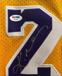 Autographed item – Kobe Bryant – Los Angeles Lakers #24 Mitchell & Ness Hardwood Classics signed gold jersey – 2007–08