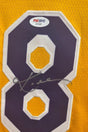 Autographed item – Kobe Bryant – Los Angeles Lakers #8 Nike Swingman signed gold jersey 