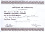 Certificate of authenticity – Maggie Smith – Signed photograph