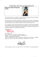 Certificate of authenticity – Mila Kunis – Mila Kunis signed photograph