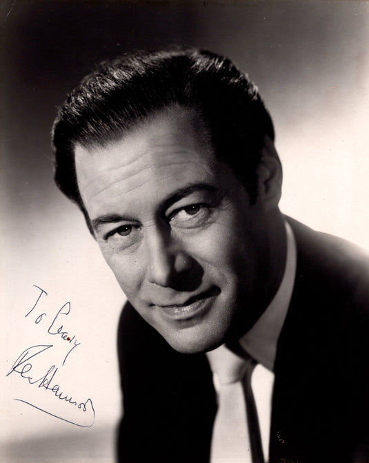 Autographed item – Rex Harrison – Signed photograph