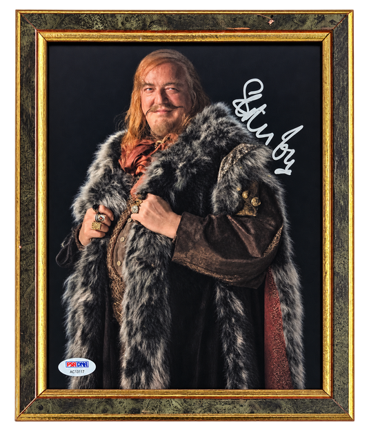 Autographed item – Stephen Fry – PSA/DNA autographed The Hobbit photograph