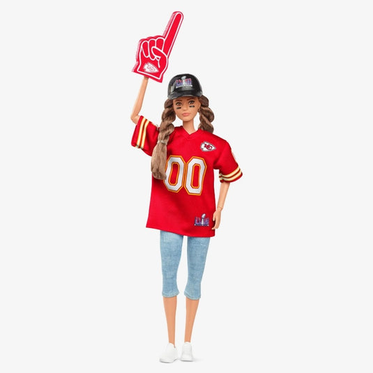 Barbie NFL Super Bowl LVIII Champion Doll Kansas City Chiefs